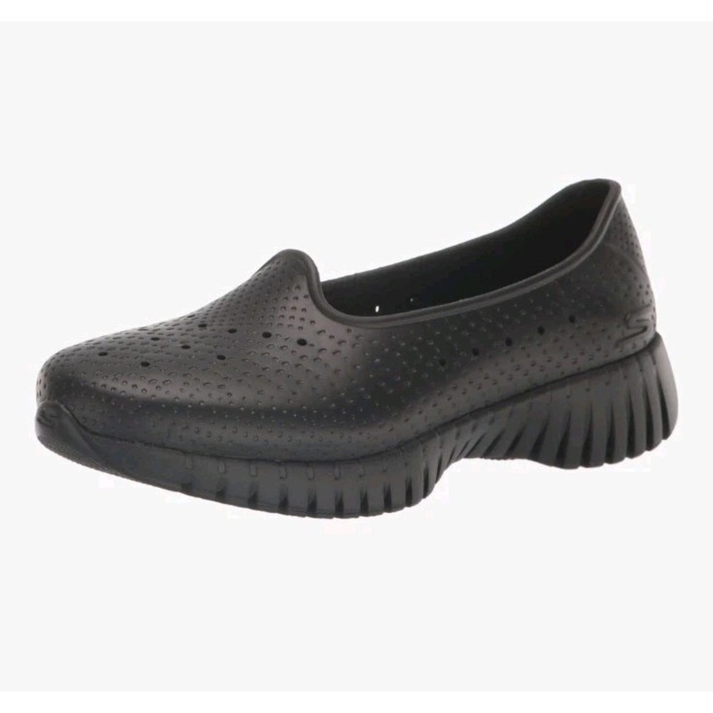 Skeckers Foamies Black Go Walk Smart Sleek N Style Comfy Flats Size 5.5